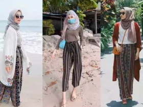 Outfit Of The Day Hijab Pantai