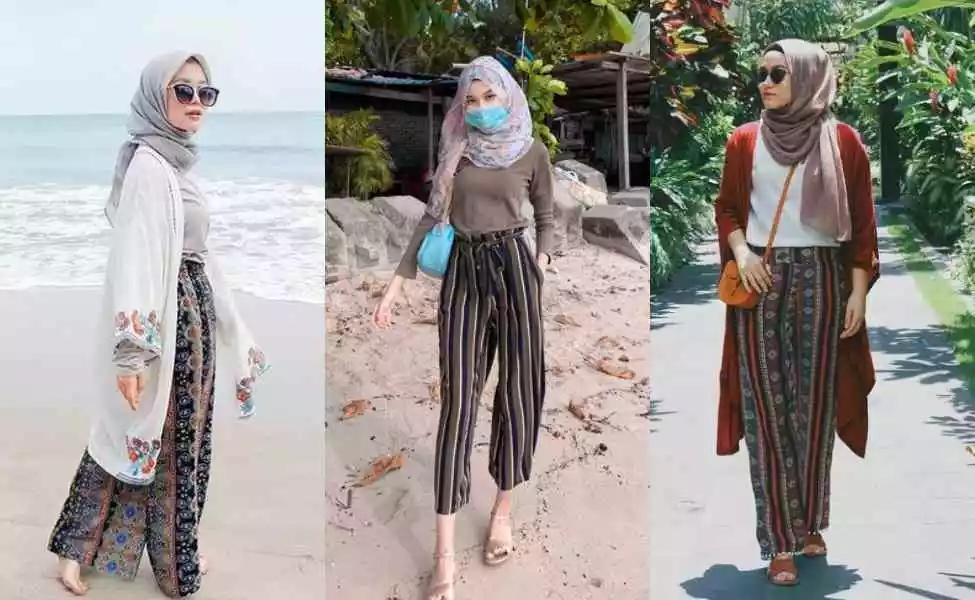 Outfit Of The Day Hijab Pantai